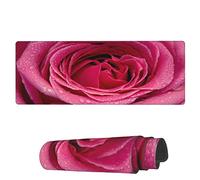 Tappetino Per Mouse Petals Pink Flower Tappetino Per Il Mouse Antiscivolo Antipolvere Mousepad Forma Rettangolare, Per Gaming Mouse, Casa, Ufficio, 80x30cm