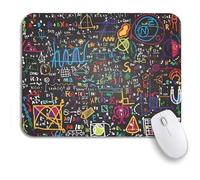 Tappetino per Mouse Physical Formulas And Phenomenon Science Board Math Physics Education Tappetino Mouse Portatile Tappetino per Il Mouse Antiscivolo, per Gaming Mouse, Computer, 25 x 30cm
