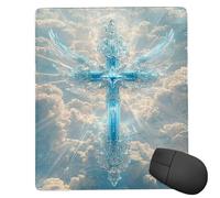 Tappetino per Mouse Piccolo 18 x 22 cm, Gaming Mouse Pad pietra demonio, con Fondo in Gomma Antiscivolo, per Mouse Senza Fili, Laptop, Ufficio Casa, Lavabile, Arrotolabile, Regalo per Uomo it-937