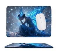 Tappetino per mouse piccolo 24 x 20 cm - gli elfi dei sogni Tappetino per mouse da gioco, per Computer con Base in Gomma Antiscivolo, Scorrimento Facile, Impermeabile, Materiali Durevoli L-591