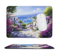 Tappetino per Mouse Piccolo 27 x 22 cm, Gaming Mouse Pad albero a forma di cuore, con Fondo in Gomma Antiscivolo, per Mouse Senza Fili, Laptop, Ufficio Casa, Lavabile, Regalo per Uomo it-1056
