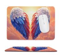 Tappetino per mouse piccolo 40 x 30 cm - Ala degli Angeli Tappetino per mouse da gioco, per Computer con Base in Gomma Antiscivolo, Scorrimento Facile, Impermeabile, Materiali Durevoli, Portatile L810