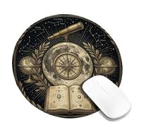 Tappetino per mouse piccolo con mappa celeste astronomica vintage | Mappa celeste, Strumenti di navigazione vintage, Estetica gotica accademica, Tema osservazione delle stelle, Bussola nautica