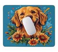 Tappetino per Mouse Piccolo Golden Retriever animale 26 x 21 cm q-474