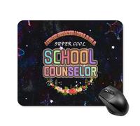 Tappetino per mouse portatile antiscivolo con texture Starlight per consulente scolastico, per computer, laptop, ufficio, casa e viaggi