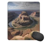 Tappetino per mouse quadrato Grand Canyon Arizona Tappetino per mouse con base in gomma 25,4 x 30,5 cm, tappetino per mouse wireless, antiscivolo, per laptop, accessori da scrivania da ufficio