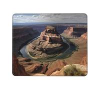Tappetino per mouse quadrato Grand Canyon Arizona Tappetino per mouse con base in gomma Tappetino per mouse wireless Tappetino per mouse antiscivolo per laptop Accessori da scrivania Tappetino per