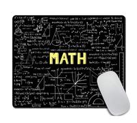 Tappetino per mouse rettangolare carino Amcove, tappetino per mouse personalizzato con formule matematiche, tappetino per mouse da gioco in gomma