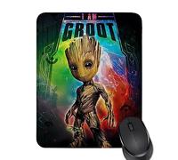 Tappetino per mouse rettangolare con motivo Super Spiderman, per donne e uomini, per computer portatili, per fan di Spiderman, idea regalo per fan di Spiderman, idea regalo per amanti del film (Groot)