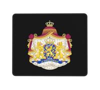 Tappetino per Mouse, Royal Coat of Arms of The Netherlands Tappetino Mouse Pad Personalizzato Tappeto Mouse Confortevole Gaming Tappetino Mouse per Casa Gamers 25X30Cm