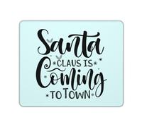 Tappetino Per Mouse Santa Is Coming To Town-Christmas Mousepad Confortevole Mouse Pad Waterproof Tappetino Scrivania Per Pc Computer Portatile Gaming 25X30Cm