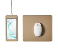 Tappetino per Mouse Scomponibile con Base di Ricarica Wireless Caffè
