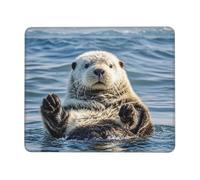 Tappetino per Mouse Sea Animal Tappetino Mouse Gaming Confortevole Base Antiscivolo in Gomma Mousepad Forma Rettangolare, per Ufficio, Laptop, Gaming Mouse, 25x30cm