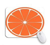 Tappetino Per Mouse Segment Slice Fruit Citrus Mandarin Grapefruit Peel Section Mousepad Forma Rettangolare Base Antiscivolo In Gomma Confortevole Tappetino Mouse, Per Computer, Casa, 25 x 30cm