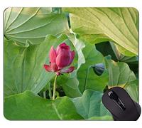 Tappetino per mouse Serenity Lotus Flowers personalizzato - Mouse pad per ufficio