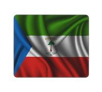 Tappetino Per Mouse Silk Style Flag Of Equatorial Guinea Tappetino Scrivania Multifunzione Tappetino Per Mouse Da Gioco Confortevole Tappetino Per Tastiera Per Mac Laptop Ufficio 25X30Cm