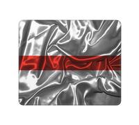Tappetino per Mouse Silk Style Nurses Thin Red Line Flag Mouse Pad Una Presa Stabile su Superfici Lisce Mousepad Multifunzione Tappetino Mouse Gaming per Laptop Pc Mac 25X30Cm