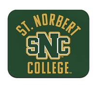 Tappetino per mouse sottile con logo dei Cavalieri verdi del St. Norbert College