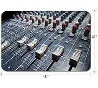 Tappetino Per Mouse, Sound Mixer Low Angle Shot With Shallow Dof Useful For Various Music Gaming Tappetino Mouse Antipolvere Mouse Pad Multifunzionale Tappetini Per Il Mouse Da Gioco 25X30Cm