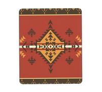 Tappetino Per Mouse, Southwest Native American Retro Aztec Pattern Tappetino Per Il Mouse Da Gioco Antisfilacciamento Tappetino Mouse Gaming Personalizzato Gaming Mousepad Per Gaming 25X30Cm