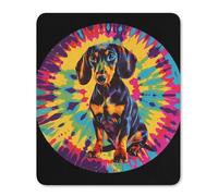 Tappetino per mouse stampato con cane bassotto stampato antiscivolo per tastiera, tappetino per computer portatile, protezioni da scrivania, 17,8 x 21,4 cm, 20,3 x 25,4 cm, 25,4 x 30,5 cm
