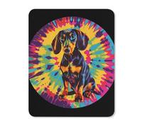 Tappetino per mouse stampato con cane bassotto stampato antiscivolo per tastiera, tappetino per computer portatile, protezioni da scrivania, 17,8 x 21,4 cm, 20,3 x 25,4 cm, 25,4 x 30,5 cm