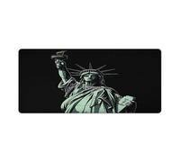 Tappetino per mouse Statua della Libertà Stampa Computer Scrivania Mat Gaming Mouse Pad per Home Office Gaming