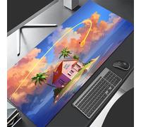 Tappetino per mouse Tappetino per mouse da gioco Tappetino per scrivania esteso in gomma HD Tappetino per tastiera antiscivolo per PC portatile Goku Accessori per giocatori Dragon Ball