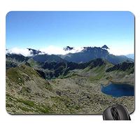 Tappetino per Mouse, Tatry The High Tatras The National Park Mountains Gaming Pad Antiscivolo Tappetino Mouse Gaming Liscia Mouse Pad per Notebook Gaming 25X30Cm