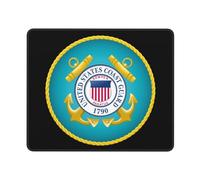 Tappetino per Mouse The United States Coast Guard Mousepad con Base in Gomma Antiscivolo Mouse Pad Lavabile Mouse Mat per Pc Computer Portatile Mac 25X30Cm