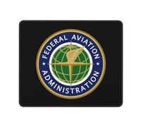 Tappetino per Mouse The United States Federal Aviation Administration Protezione Scrivania da Ufficio Portatile Mouse Mat Confortevole Tappetino Mouse Gaming per Ufficio Pc 25X30Cm