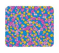 Tappetino per Mouse Tiny Flower Pattern Tappetino Mouse Pad Base Antiscivolo in Gomma Confortevole Sottomano, per Laptop, Ufficio, Computer, 25x30cm