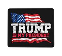 Tappetino per Mouse Trump Is Still My President Tappetini Mouse Antipolvere Impermeabile Mousepad Forma Rettangolare, per Gaming Mouse, Scrivania, Laptop, 25x30cm