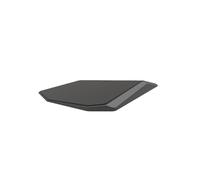 Tappetino per Mouse un Geometria Solida PU Composito di Grandi Dimensioni + Tappetino da Polso per Mouse Rigido nel ABS per Prevenire Danni al Polso