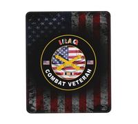 Tappetino per Mouse, Us Army Field Artillery Iraq Combat Veteran Tappetini per Il Mouse da Gioco Antiscivolo Mouse Pad Personalizzato Tappetini Mouse per Pc Casa 25X30Cm