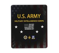 Tappetino Per Mouse, Us Army Military Intelligence Corps Tappetino Mouse Confortevole Tappetino Mouse Pad Base In Gomma Tappetini Per Il Mouse Per Mouse Gaming 25X30Cm