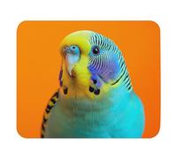Tappetino per Mouse Vibrant Parrot On A Background Soffice Tappetino per Mouse Gaming Durevole Desk Mat per Computer Pc Gaming 10X12In