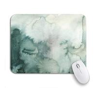 Tappetino Per Mouse Watercolour Indigo Gray Clouds Watercolor Ombre Wash Lavender Paint Tappetino Per Il Mouse Antiscivolo Portatile Tappetino Mouse Pad, Per Computer, Gioco, 25 x 30cm