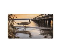 Tappetino per mouse Wild Goose by The Bridge Stampa Computer Desk Mat Gaming Mouse Pad per Home Office Gaming
