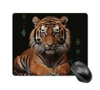Tappetino per Mouse with Tiger And Paws Tappetino Mouse Gaming Confortevole Portatile Sottomano, per Ufficio, Casa, Scrivania, 25x30cm