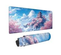 Tappetino per Mouse XXL 1200 x 400 mm Tappetino Mouse Gaming Grande, Mousepad con Base in Gomma Antiscivolo, Tappeto per Tavolo da Gaming per Mouse e Tastiera, Accessori PC (Attico Vista) u-237