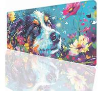 Tappetino per Mouse XXL 1200x600x3mm Tappetino Mouse Gaming Grande, Mousepad con Base in Gomma Antiscivolo, Tappeto per Tavolo da Gaming Mat e Tastiera, Accessori PC Animale PjY1858 X-X