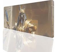 Tappetino per Mouse XXL 700x300x3mm Tappetino Mouse Gaming Grande, Mousepad con Base in Gomma Antiscivolo, Tappeto per Tavolo da Gaming Mat e Tastiera, Accessori PC Anubi PjY5810 A-X