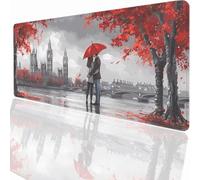 Tappetino per Mouse XXL 800x400x3mm Tappetino Mouse Gaming Grande, Mousepad con Base in Gomma Antiscivolo, Tappeto per Tavolo da Gaming Mat e Tastiera, Accessori PC Big Ben PjY2138 0-4