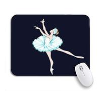Tappetino Per Mouse Young Ballerina Ballet Dancer Girl Free Hand Sketch Tappetino Mouse Pad Personalizzato Impermeabile Mousepad Forma Rettangolare, Per Ufficio, Scrivania, 25 x 30cm