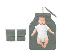 Tappetino per pannolini impermeabile pieghevole a coste Altering Pad per il viaggio denso 31x20cm Semplice TPU Pianificazione Supportato Pad Altering Pannolino a coste