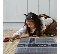 Tappetino per parcheggio sotterraneo in scala 1:64, arrotolabile e