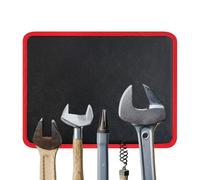 Tappetino per parti magnetiche: piastra per attrezzi pesante, organizer per viti durevole, vassoio magnetico resistente, pratico portautensili per riparazione auto garage officina lavorazione del