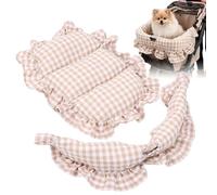 Tappetino Per Passeggino Per Animali Domestici | Morbidi E Lavabili Per Trasportini Per Gatti | Tappetino Per Lettino Per Passeggino Per Cani | Ideale Per Viaggi All'aperto, Passeggiate