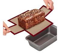 Tappetino per pasta in silicone - struttura antiscivolo riutilizzabile, forma flessibile resistente al calore, costruzione durevole senza pericolo per il forno, facile da cucinare, supporto da cucina